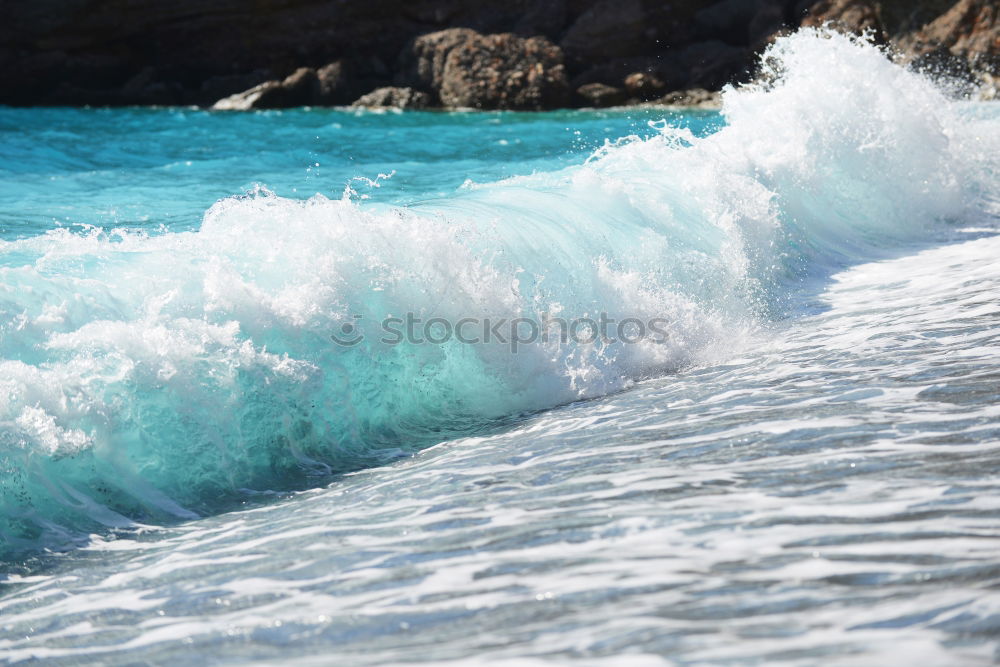 Image, Stock Photo snatching Water Rock Waves