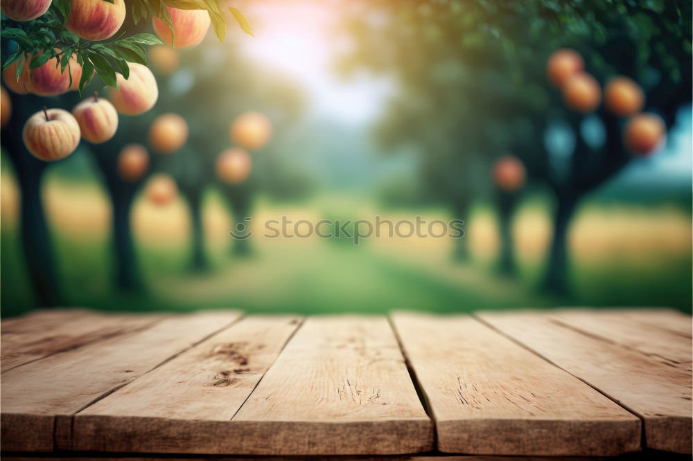 Similar – Apple on wooden floor