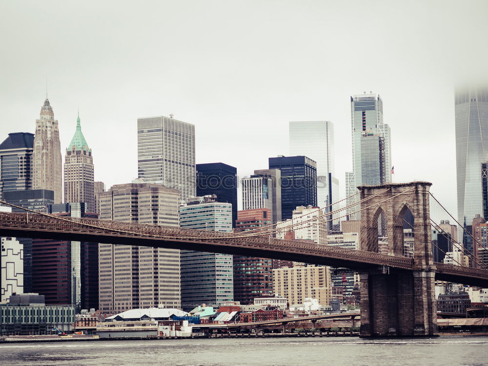 Similar – Image, Stock Photo bridging day New York City