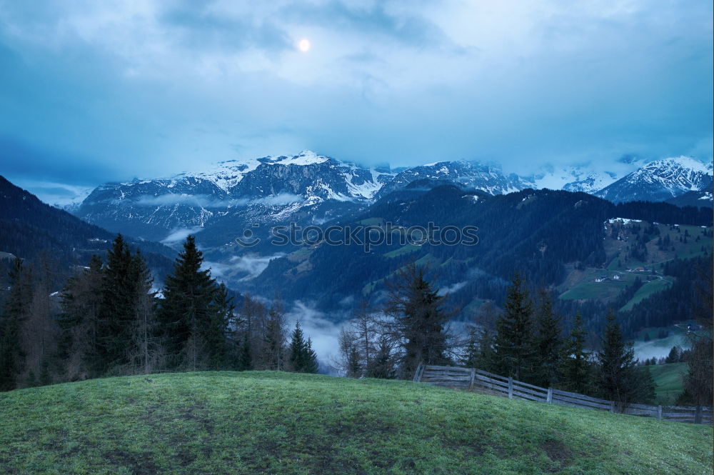 Similar – View of Seegrubeb Meadow