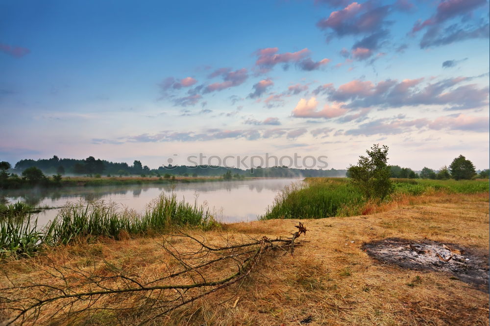 Similar – boat at the lake Nature