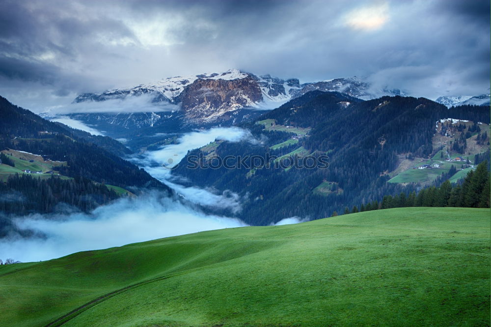 Similar – Bergtal in der Schweiz