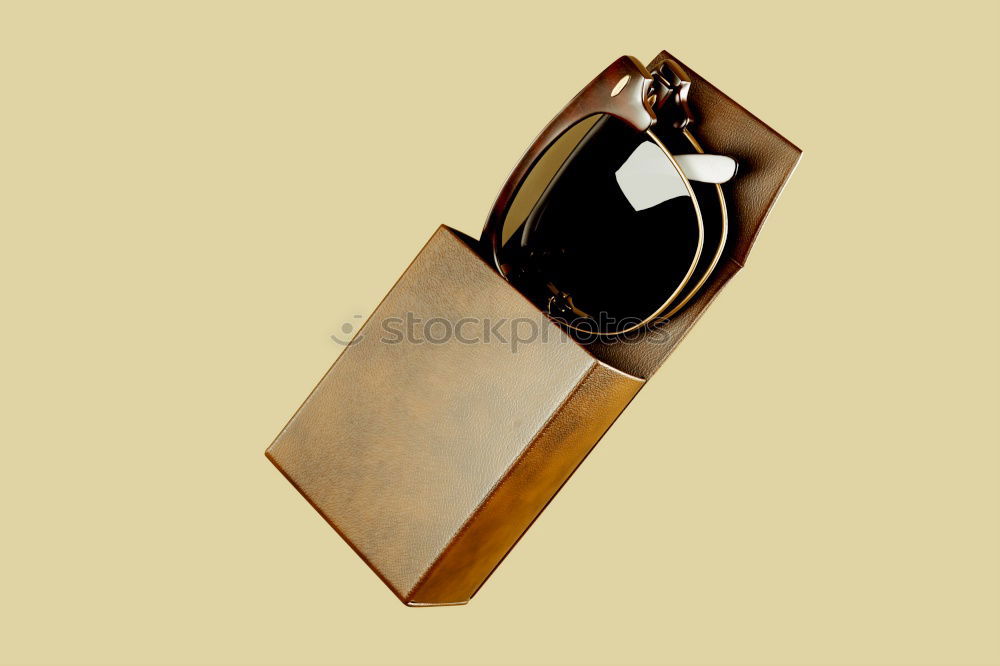 Image, Stock Photo striped shopping bag, gift bags and smartphone