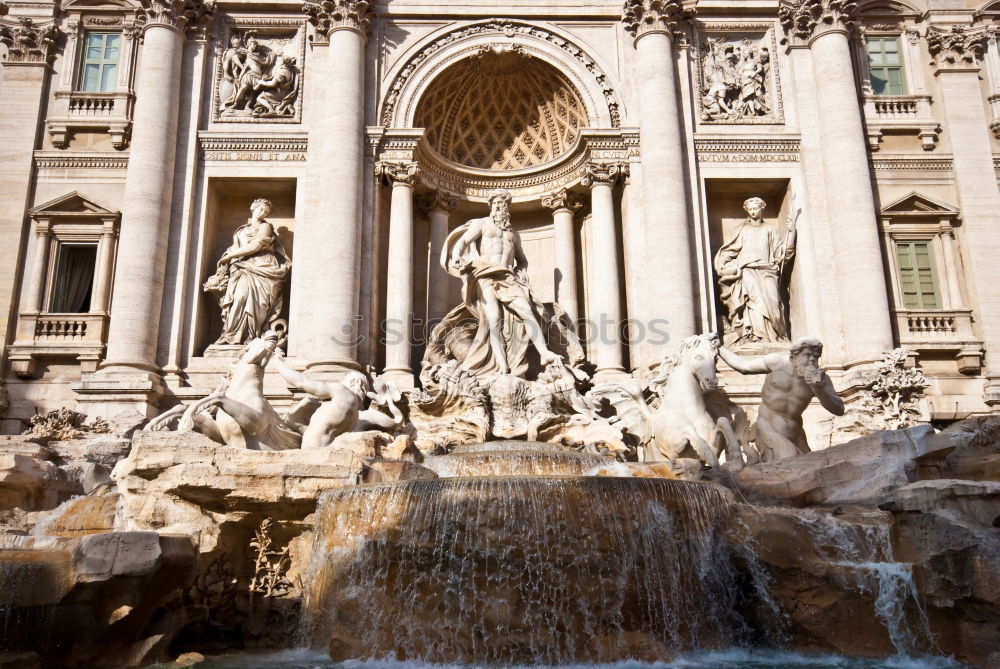 Similar – Image, Stock Photo Detail of fountain on the Saint Peter Square (Piazza San Pietro), in Vatican, Rome, Italy.