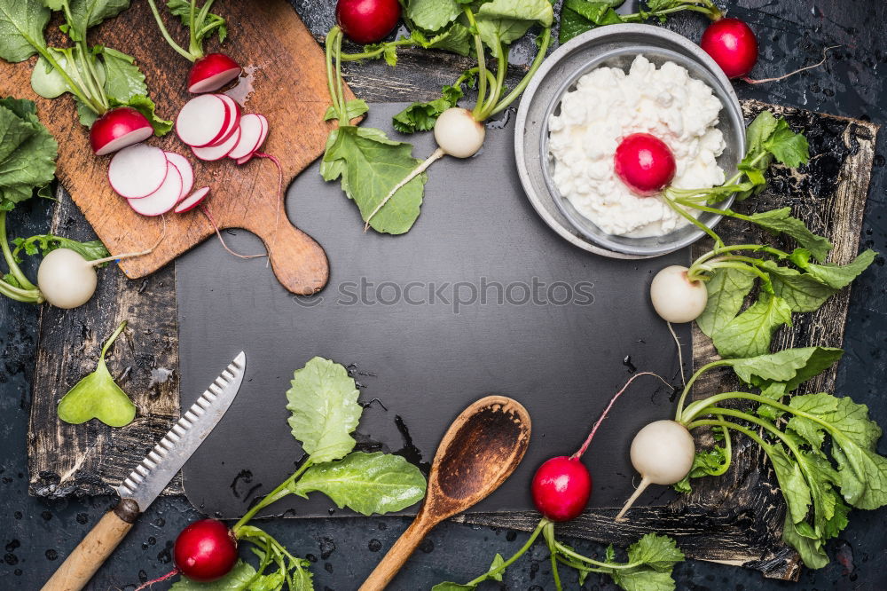 Similar – Image, Stock Photo Fresh ingredients for salad