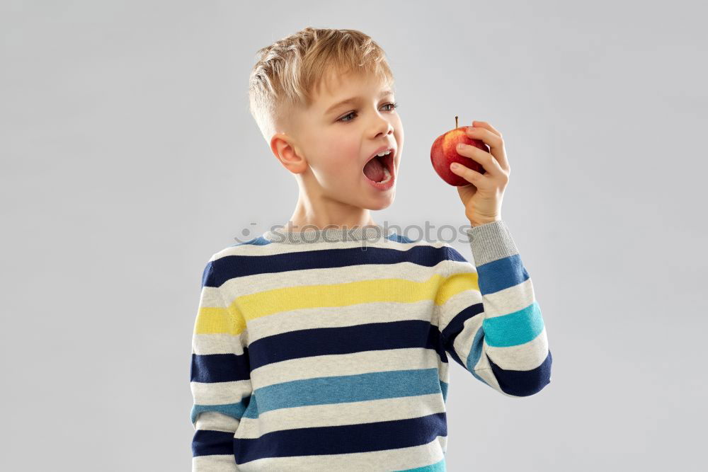 Similar – Image, Stock Photo Little boy, His breaking piggy bank