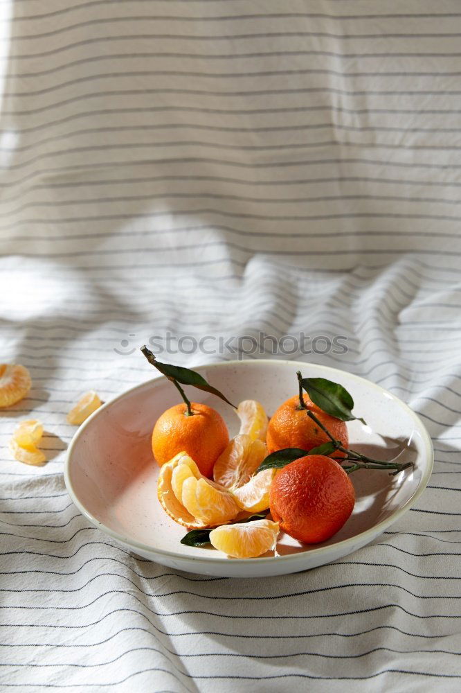 Similar – Image, Stock Photo Flowers served on a plate