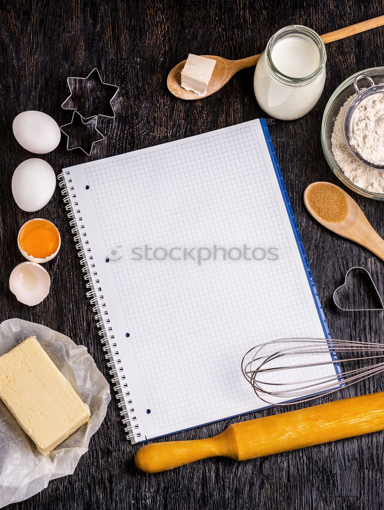 Similar – Image, Stock Photo dough and ingredients