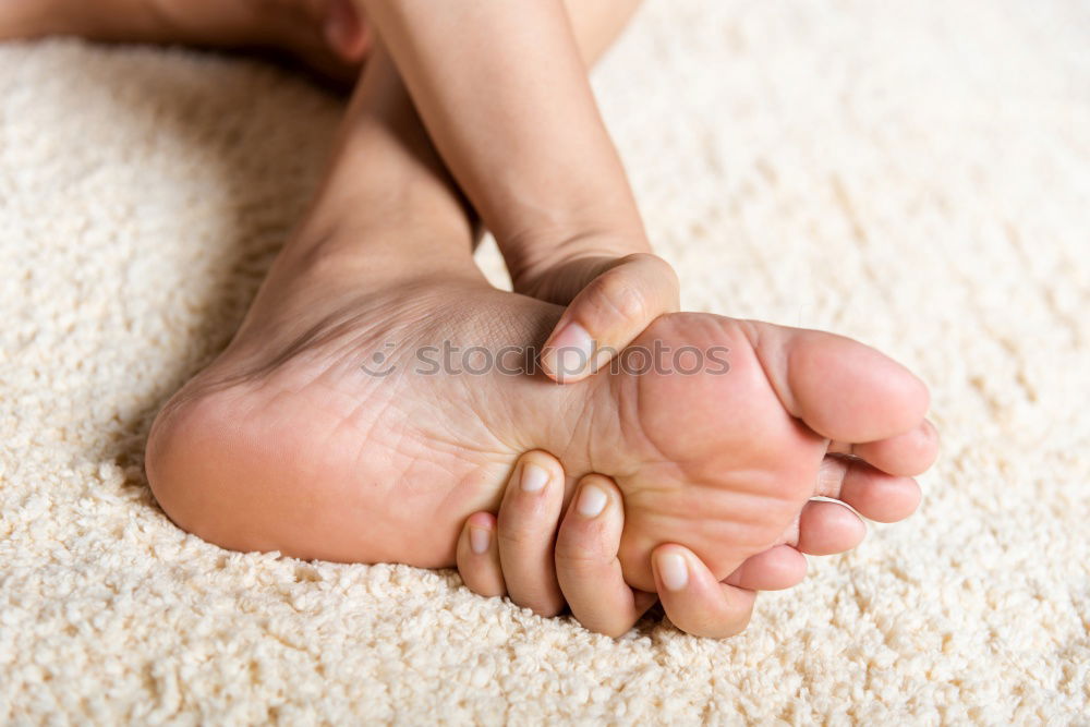 Image, Stock Photo Relax with Slippers