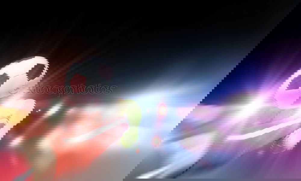 Similar – Image, Stock Photo football or handball playground. Gate net