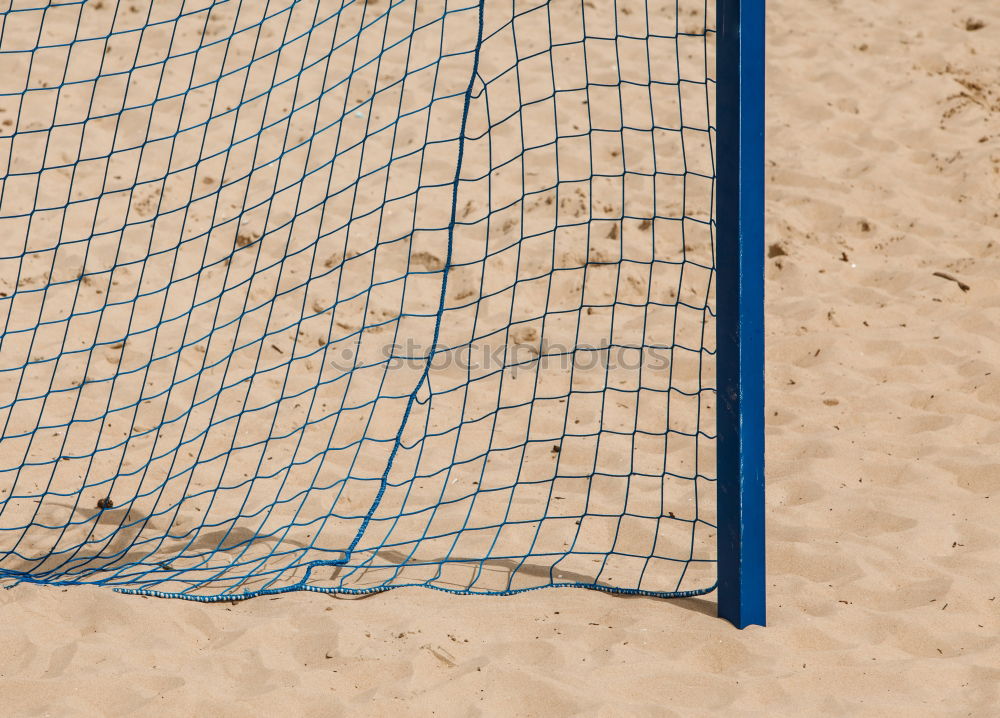 Similar – twelve Beach Goalkeeper