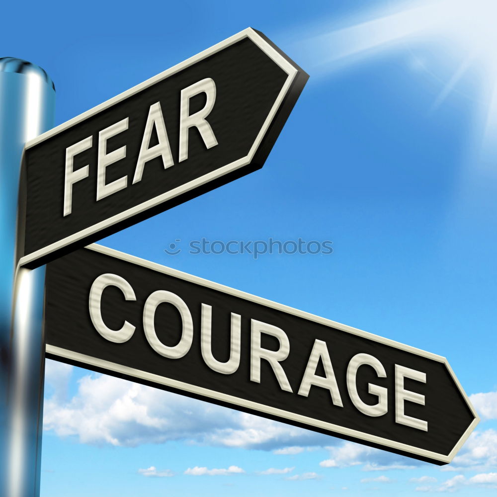 Similar – Image, Stock Photo Courage loading