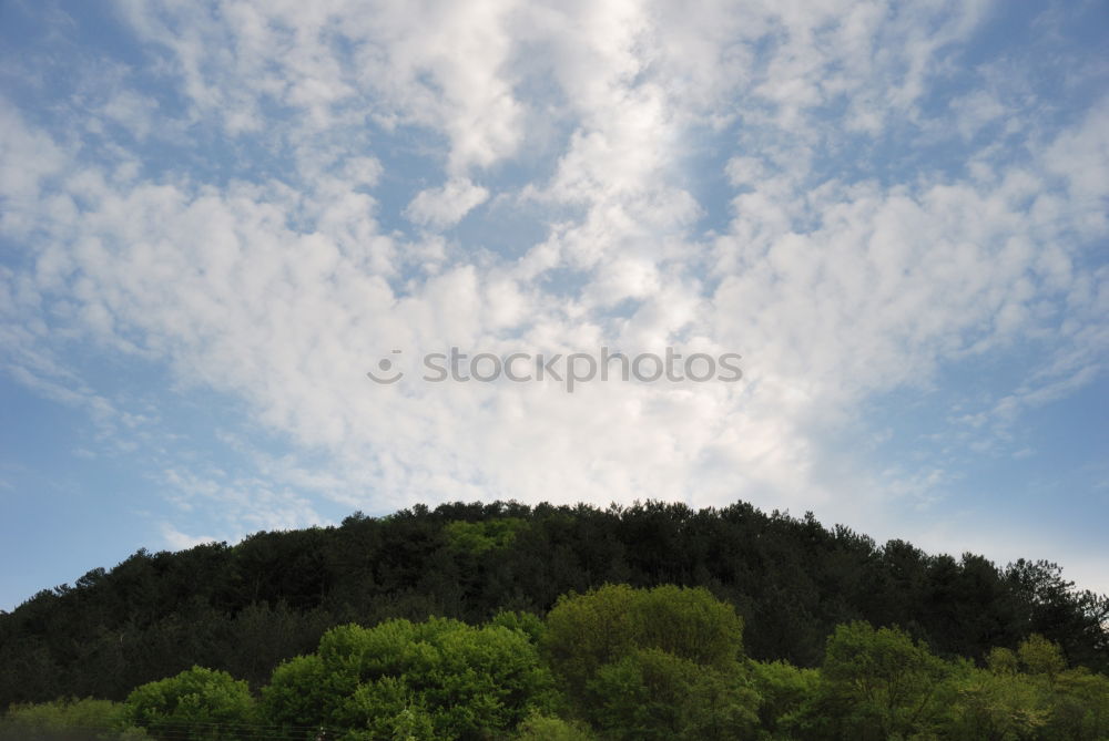 Image, Stock Photo Panorama Hochsauerland from Wilzenberg