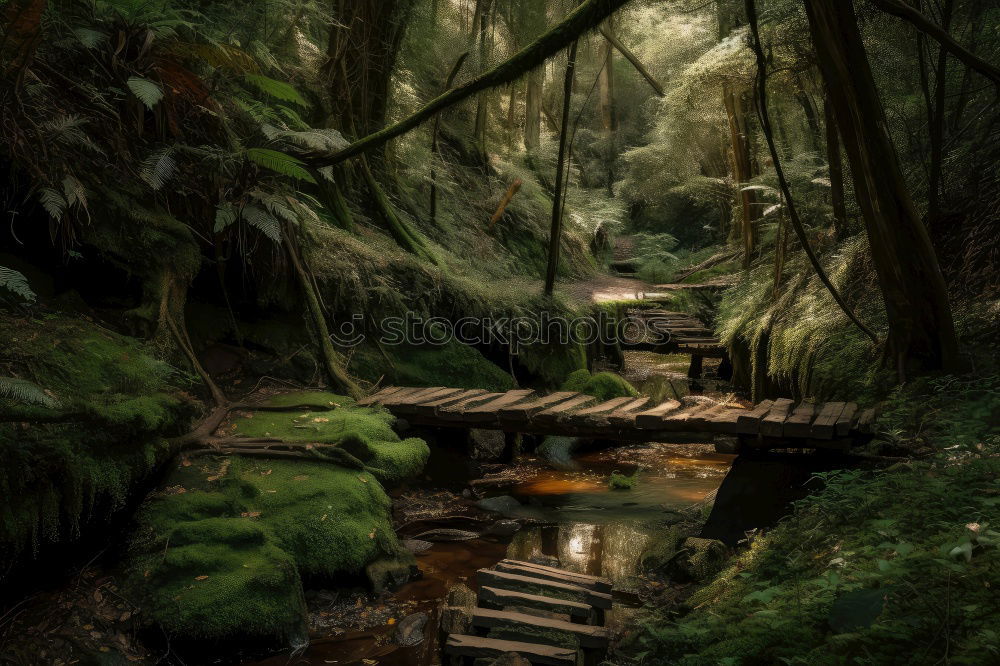 Similar – Image, Stock Photo The stony paths Hiking