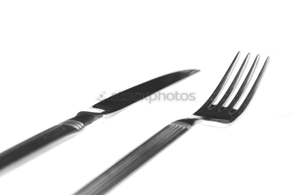 Similar – vintage iron fork and knife