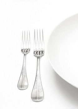 Similar – Festive golden cutlery knife and fork spoon in a white bottle