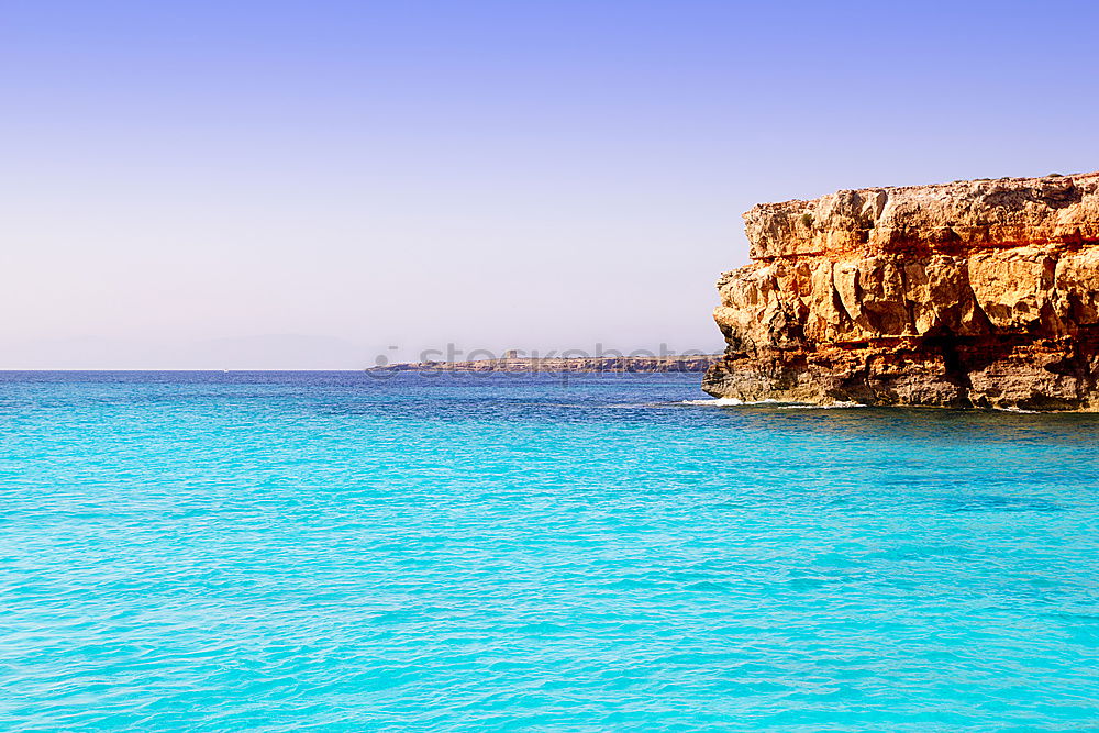 Similar – Image, Stock Photo Ocean Landscape With Rocks And Cliffs At Lagos Bay Coast In Algarve, Portugal