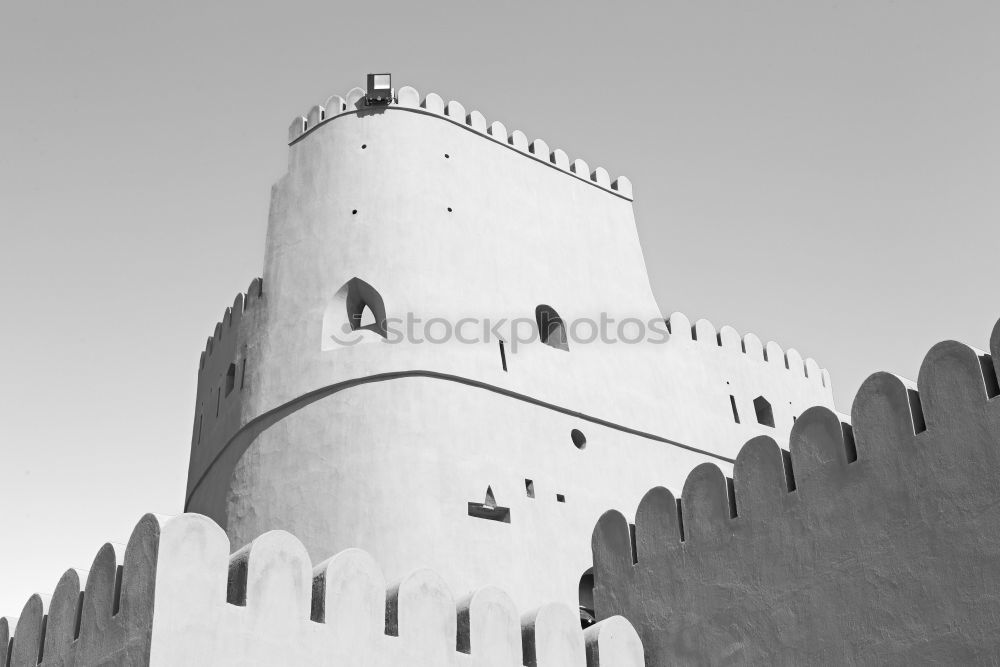 Similar – star brick in oman muscat the old defensive