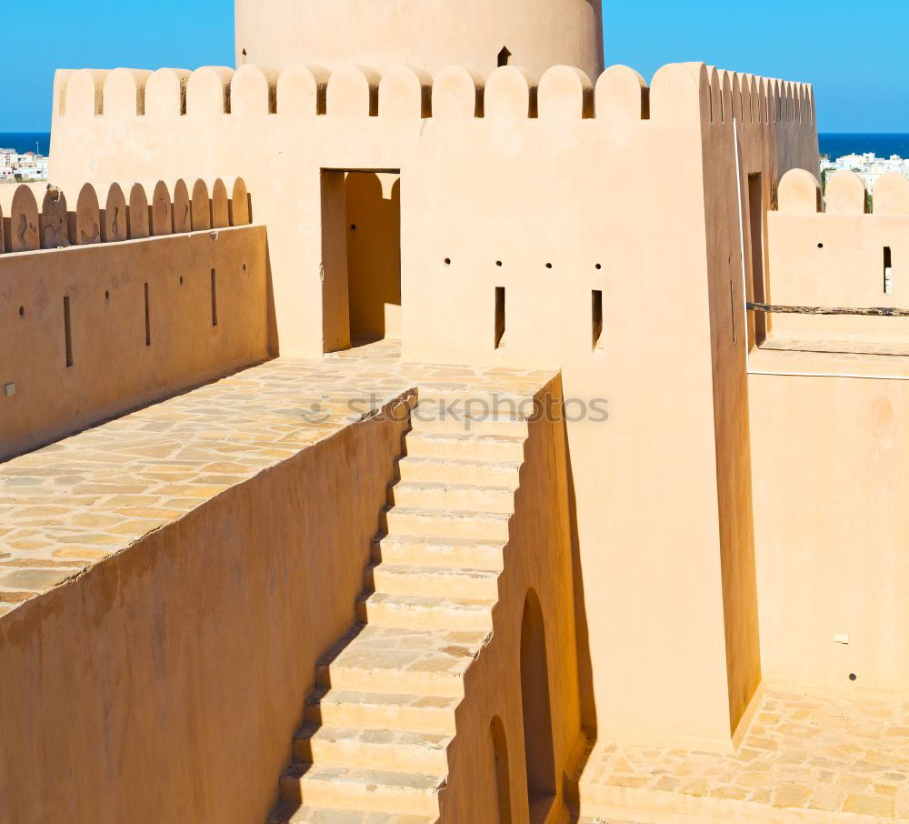 Similar – star brick in oman muscat the old defensive