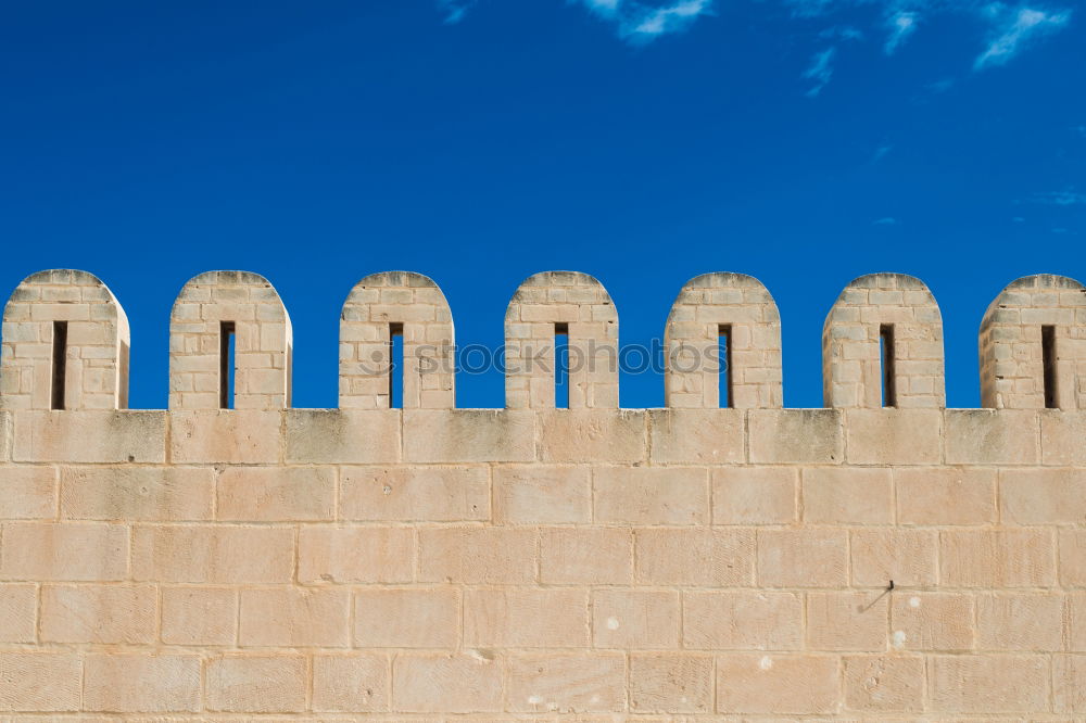 Similar – Red Tower, Malta Castle