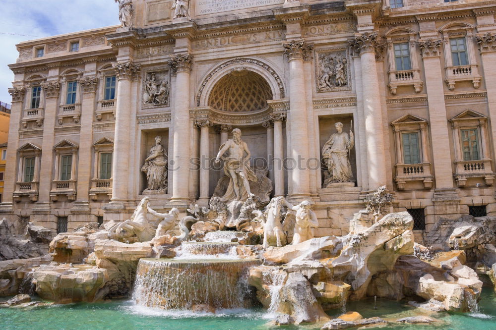 Similar – Image, Stock Photo Detail of fountain on the Saint Peter Square (Piazza San Pietro), in Vatican, Rome, Italy.