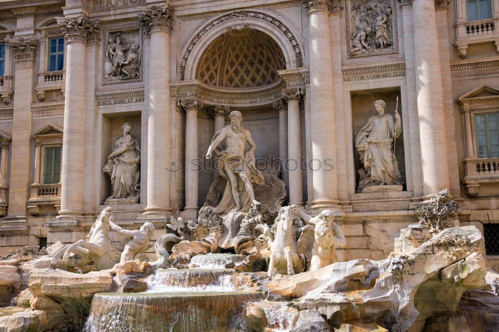 Similar – Image, Stock Photo Detail of fountain on the Saint Peter Square (Piazza San Pietro), in Vatican, Rome, Italy.