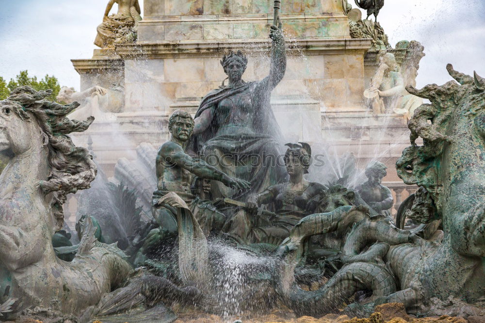 Similar – Image, Stock Photo Detail of fountain on the Saint Peter Square (Piazza San Pietro), in Vatican, Rome, Italy.