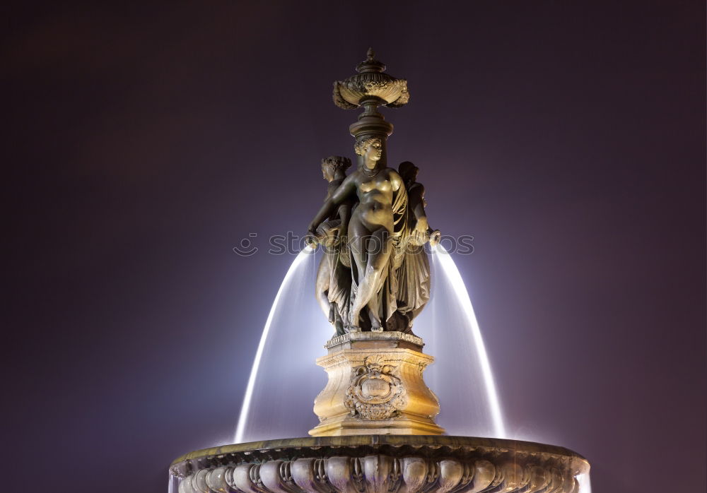 Similar – victory column Clouds