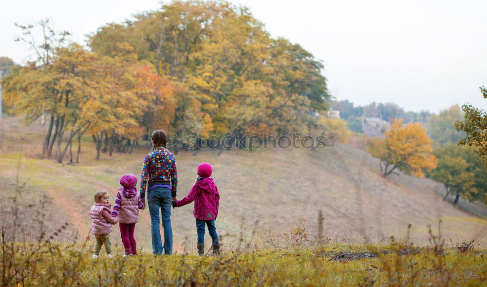 Similar – Grandparents and grandchildren walking outdoors