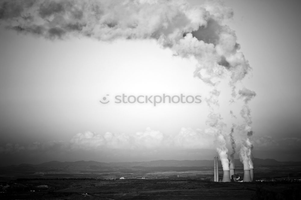 Similar – Image, Stock Photo Smoking vent Clouds