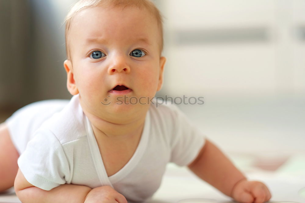 Similar – Image, Stock Photo blue eyes Baby Boy (child)