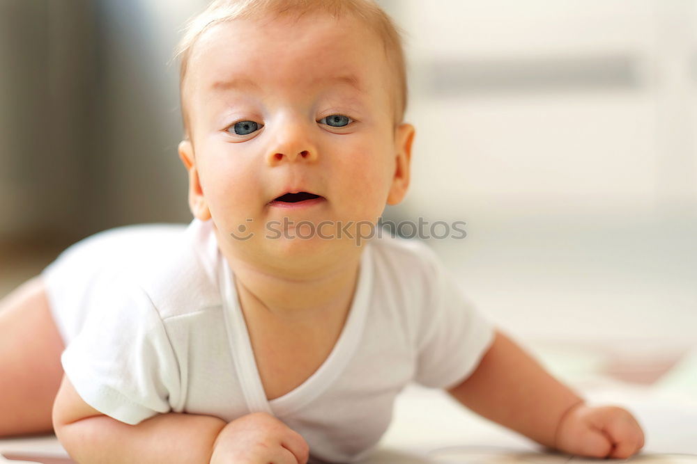 Similar – Image, Stock Photo blue eyes Baby Boy (child)