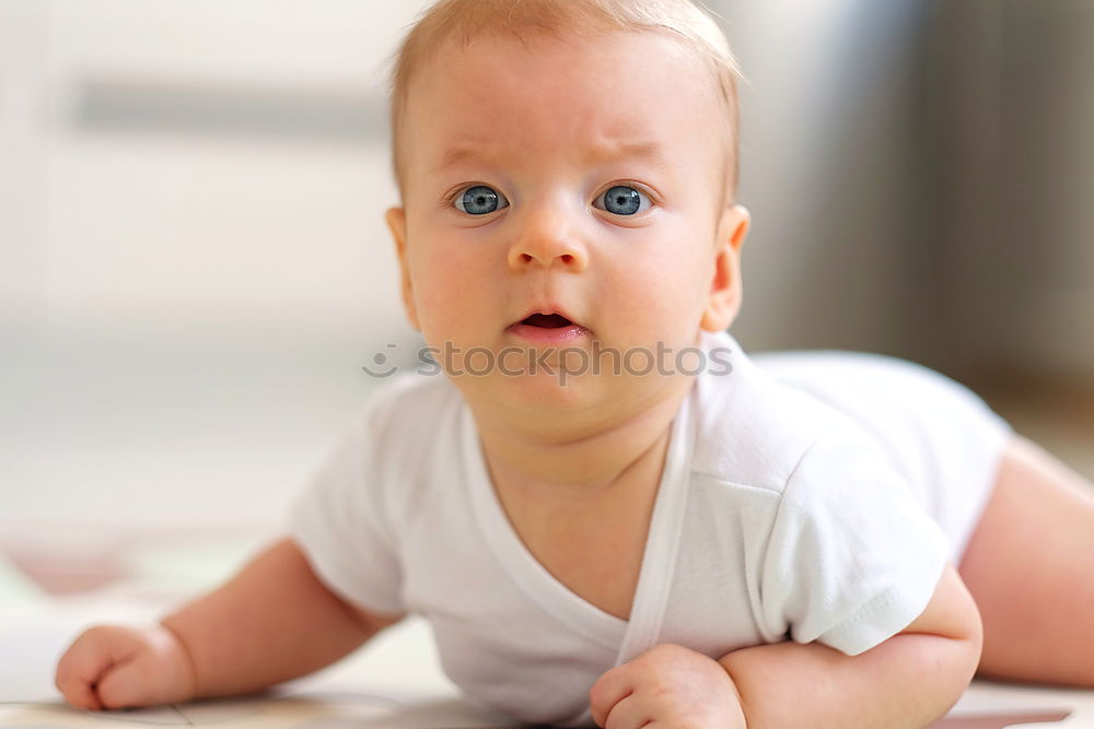 Similar – Image, Stock Photo blue eyes Baby Boy (child)