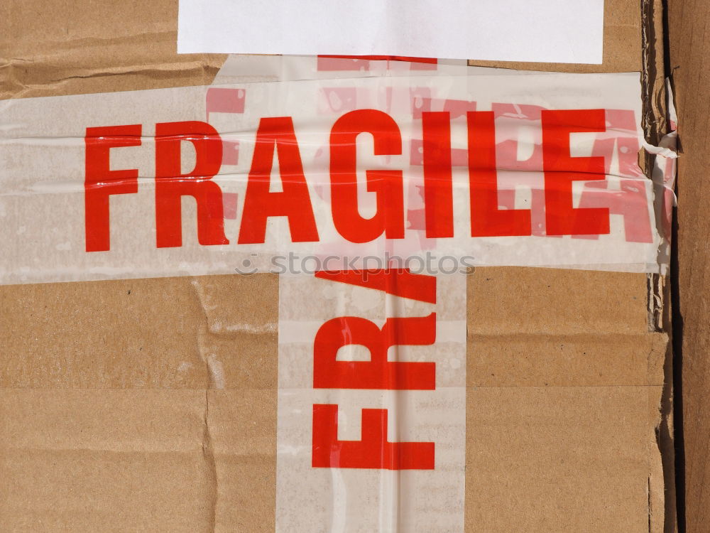 A package marked Fragile