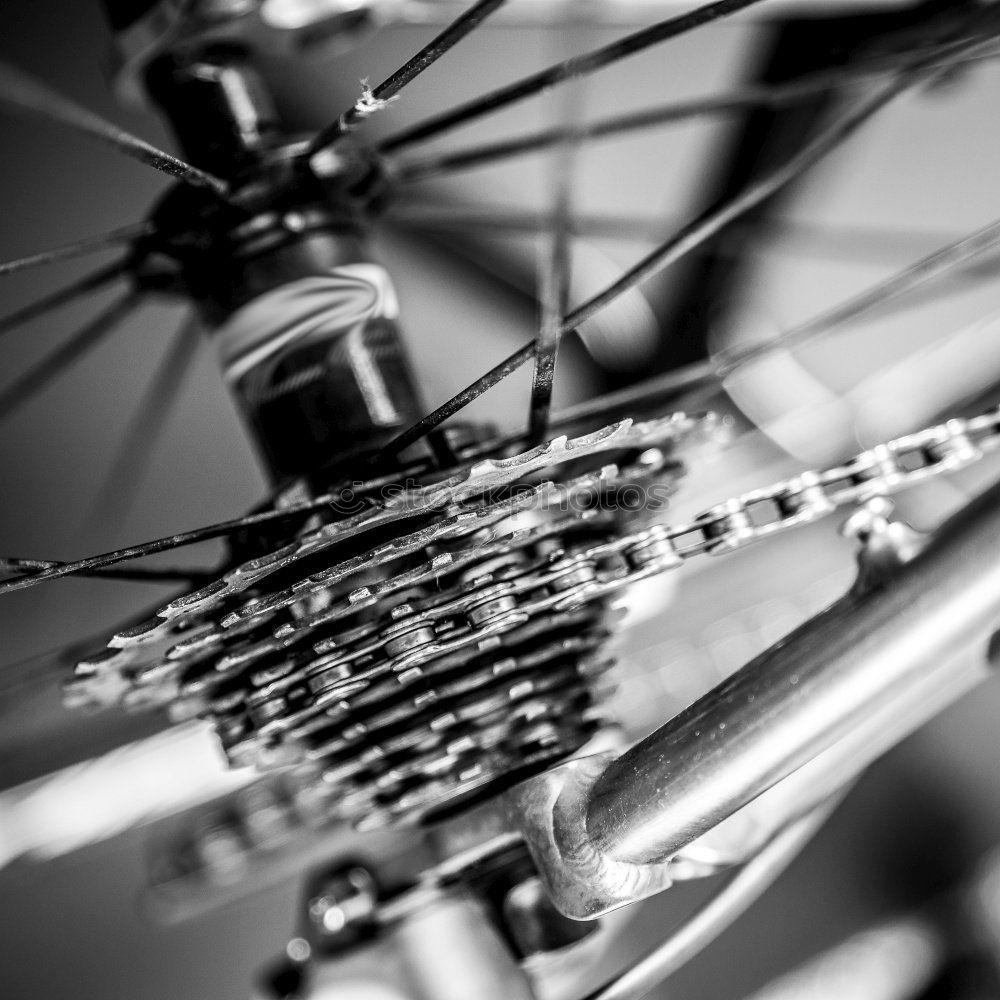 Similar – Image, Stock Photo vintage racing bike chrome fork brake