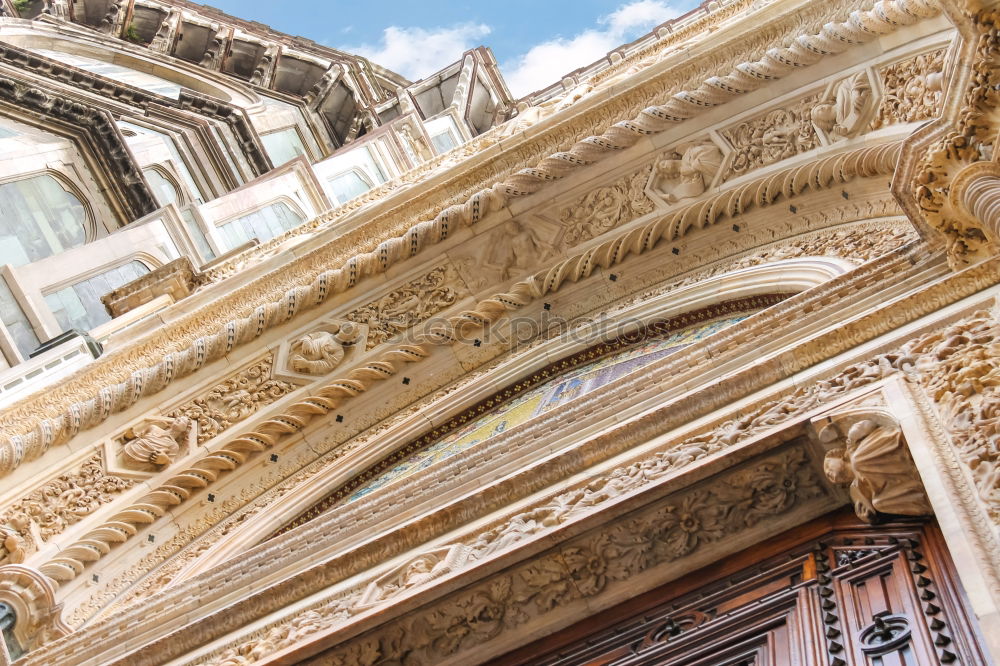 Similar – Image, Stock Photo Detail of Rome city, Italy. Roof and church