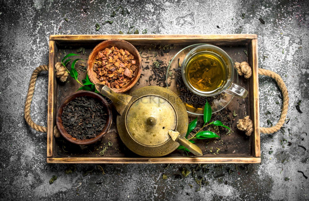 Similar – Image, Stock Photo Oriental spices around the empty plate