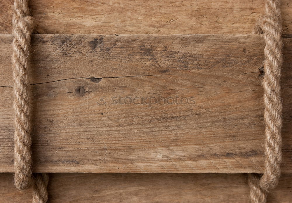 Similar – Wooden table and old cutting board, top view, copy space