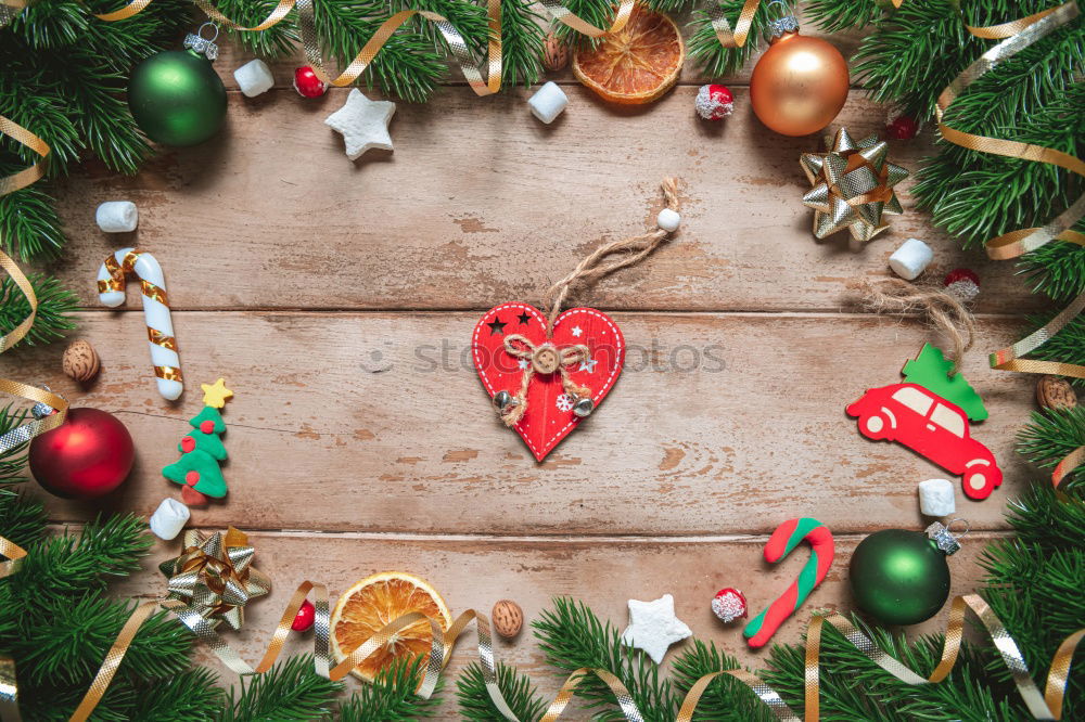 Similar – Image, Stock Photo Merry X-mas Gingerbread Heart Christmas Market