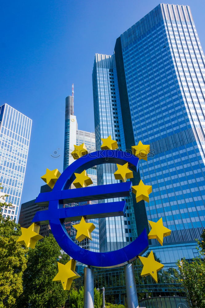 Similar – Image, Stock Photo The euro weakens and must be repaired