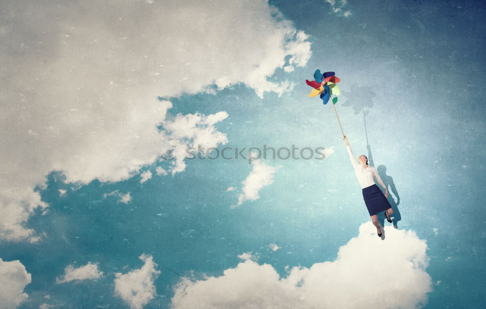 Similar – Image, Stock Photo tension. Clouds