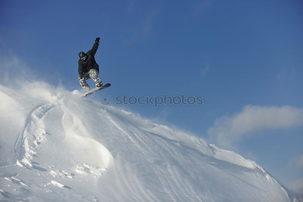 Similar – Flying High Snowboard