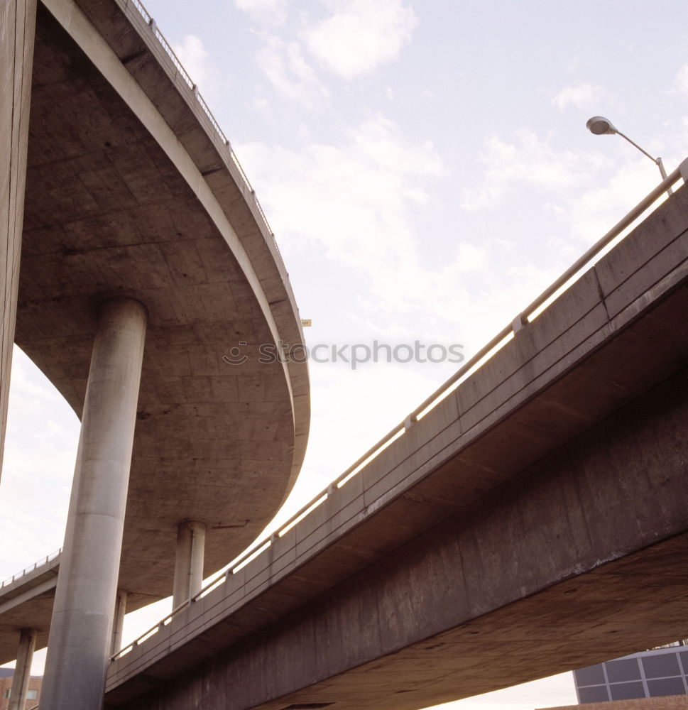 Similar – Brücke Hafen Laterne Beton