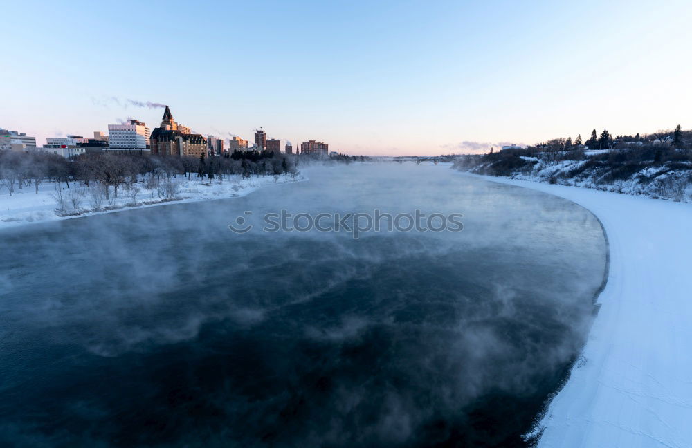 Similar – Icy times at the Oberbaum Bridge