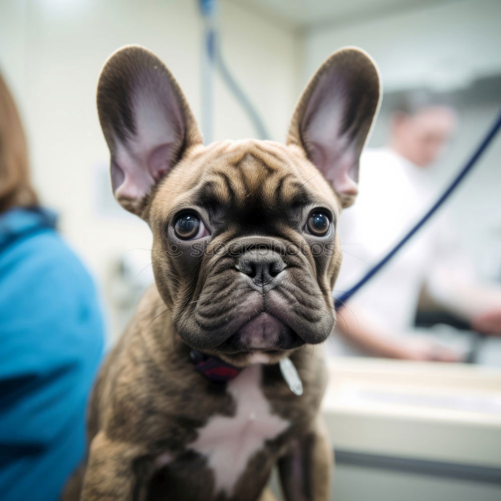 Similar – Image, Stock Photo Boston Terrier Portrait