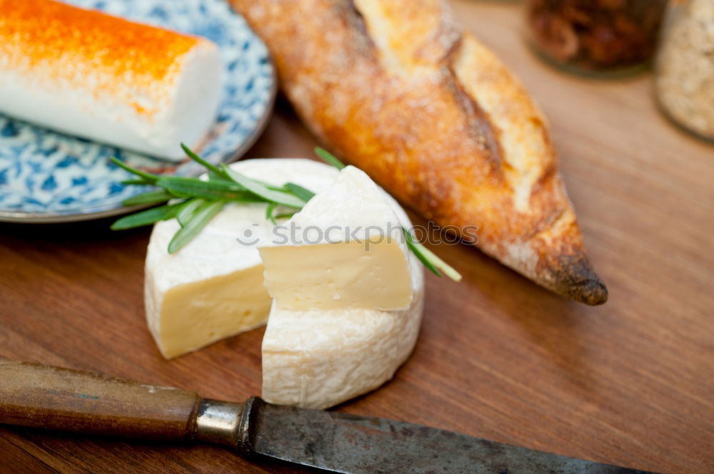 Image, Stock Photo cheese and grapes board