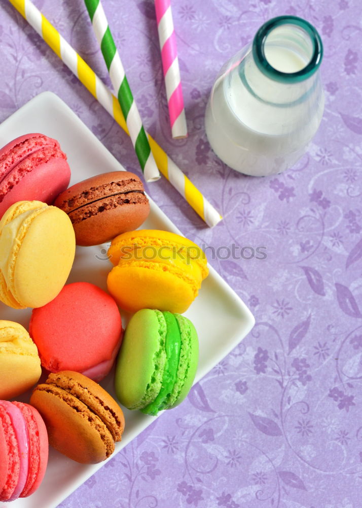 Similar – Colored almond cookies