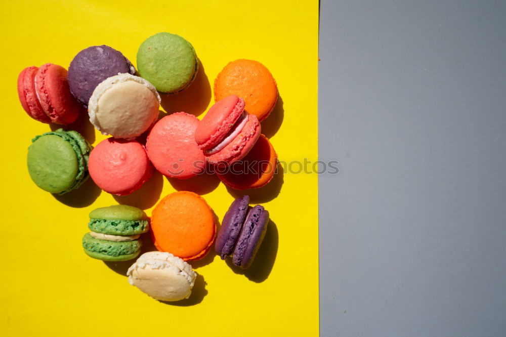 Similar – Colorful pastry macarons