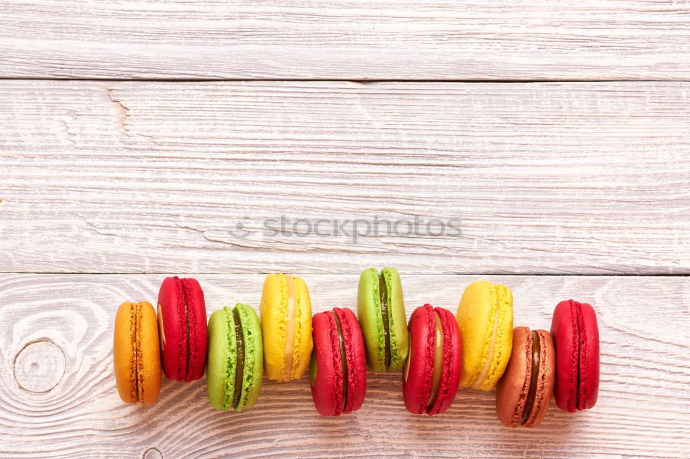 Similar – Multi-colored pastries macarons