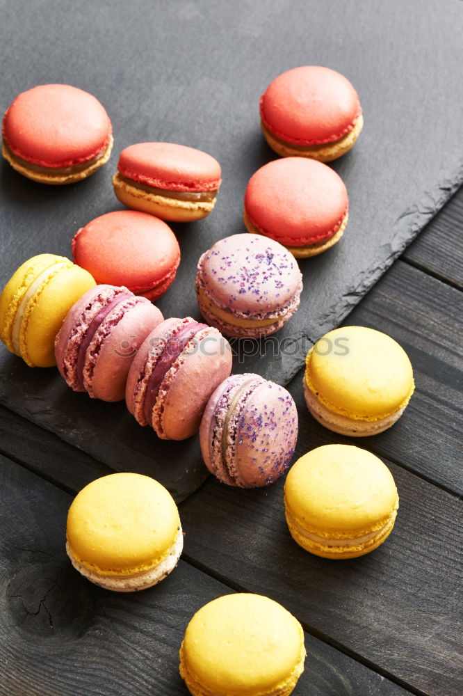 Similar – Image, Stock Photo macarons in a white ceramic cup